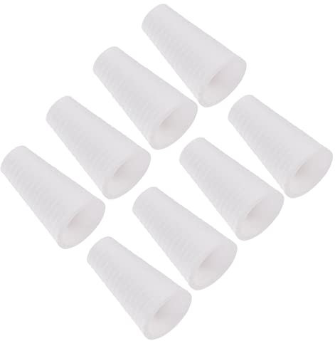 15 StüCk WeißE Kunststoff Jalousien Zugschnur Enden, Vorhang Kordelenden, Innenjalousien ZubehöR FüR Schnur, Plissee Schnur, Blinds