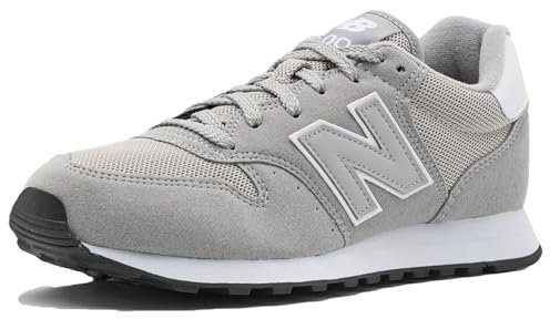New Balance Herren 500 Sneaker, Grau Weiß, 44 EU