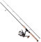 Paladin Castalia Spinnrute UL Forelle Carbon Spin-Combo Spinnrute 1,80m 3,5g-15g und Angelrolle 4+1 BB