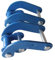 Spurverbreiterung Für Toyota Für Hilux Für Revo Vorne Und Hinten Lift Kit Maschine Dual Schäkel Komfort G Schäkel 1 -2“ Blau Rack (1 Paar) Auto Distanzscheiben(2 inch)