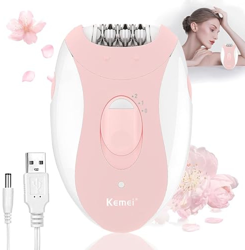 Epilator for Women, Epilators Hair Removal for Women Face with 2 Speeds, Glabrouse Skin Epilator Face Trimmer Device, Facial Hair Removal for Face Legs Arms Armpit Bikini