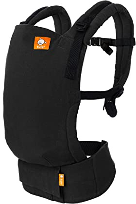 Tula Hemp Free-to-Grow Zaino portabebè in cotone biologico e canapa per neonato, portabebe ergonomico, da 3,2 a 20,4 kg (Obsidian)