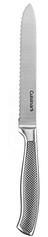 Cuisinart C77SS-5SUT Graphix Collection Serrated Utility Knife, 5, Stainless Steel