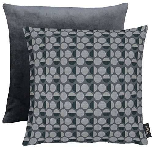 Apelt Kissenhülle, Polyester, Anthrazit, 46 x 46 cm