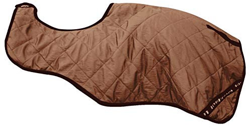 LOVEHORSES Wellness Technology - Bio-Keramik Bio Back Rückenwärmer/Ausreitdecke - Standard 100 by Oeko-TEX® Zertifiziert - Made in Italy - XLarge cm. 155, Camel BEIGE