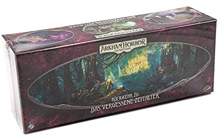 Fantasy Flight Games, Arkham Horror: LCG – Rückkehr zu: Das vergessene Zeitalter, Erweiterung, Expertenspiel, Kartenspiel, 1-4 Spieler, Ab 14+ Jahren, 45+ Minuten, Deutsch