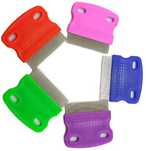 Bontannd Haarläusekamm Bürsten Terminator Fein Ei Staub Nit Freies Entfernen Edelstahl Läusekamm Hundekamm