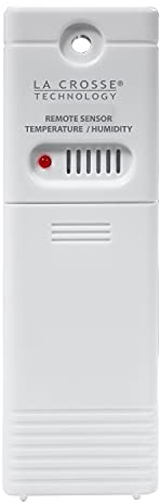 La Crosse Technology Wireless Outdoor Temperature & Humidity Sensor - Wall Mounted, Accurate, Weather Resistant, Wide Temperature & Humidity Gauge Transmission Range (330ft Range), Battery Powered