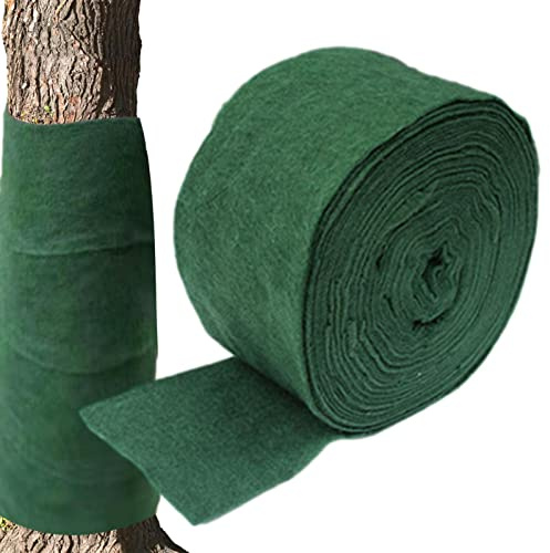 Limitoll Nastro Avvolgente per Alberi - Tessuto di Iuta per Alberi - Protezioni Avvolgenti per Alberi, Protezione Idratante per Tronco d'Albero, Bendaggio Protettivo Antigelo per Piante e Arbusti per