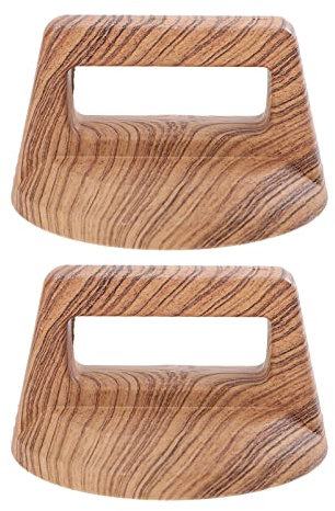 DOITOOL 2 Stück Kochgeschirr-Universal-Deckelabdeckung, rutschfeste Griffe, Ersatz-Topfknauf, Verbrühungsschutz, Kochknöpfe, Griffe, Dampfgarer, Griff, Braten, Bakelit-Pfannenhalterung