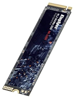 KingSpec SSD 512GB, M.2 NVMe Gen3x4 SSD 2280 - Up to 2400MB/s, Internal Solid State Drive with 3D NAND Flash, Compatible with Desktop and Laptop