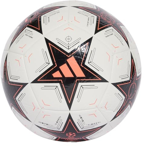Adidas UEFA Champions League Club IX4063 Ballon de Football, Unisexe, Blanc, 5 UE