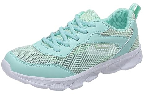 Allbestop Baskets et Chaussures de Sport pour Femmes, Chaussures Orthopédiques Femme de Tennis Femme Sneaker d'arts Martiaux Légers Running Randonnée Chaussure Marche Ensemble Jogging,(Vert,41)