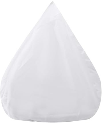 JASOLYI Bean Chair Cover, Large Adult Bean Bag Lazy Sofa Liner Solid Inner Liner, Washable Soft, Without Filling(L,100 * 120cm)