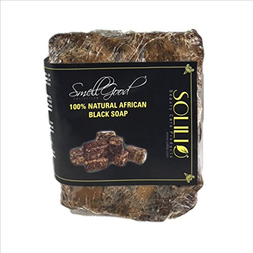 Raw African Black Soap From Ghana 5lbs by smellgood