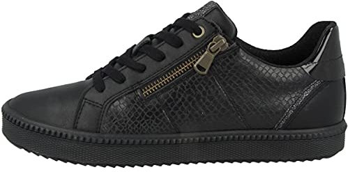 Geox Damen D Blomiee C Sneakers, Schwarz, 39 EU