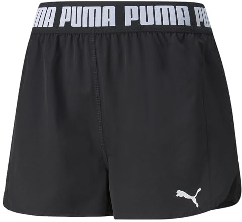 PUMA Femme Tissé Résistant 7,6 Cm Short Tricoté, Puma - Noir, M EU