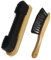 Pool Table Brush, Billiard Table Cleaning Brush Set, Pool Table Rail Brushes for Snooker Equipment and Billiard Table Cleaning (Brown)