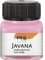 KREUL 90944 - Javana Stoffmalfarbe für helle Stoffe, 20 ml Glas in rosa, geschmeidige Farbe auf Wasserbasis mit cremigem Charakter, dringt fasertief ein, waschecht nach Fixierung