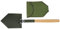 Pelle pliante MFH manche en bois nature