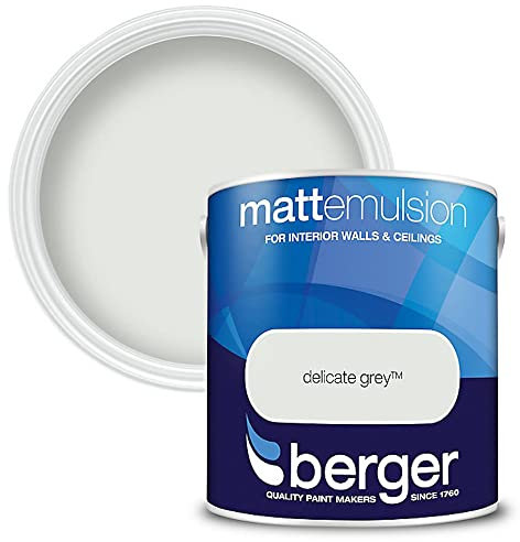 Berger 2.5L Matt Emulsion Delicate Grey