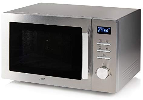 DOMO DO2334CG Kombi Mikrowelle - 34 L - silber