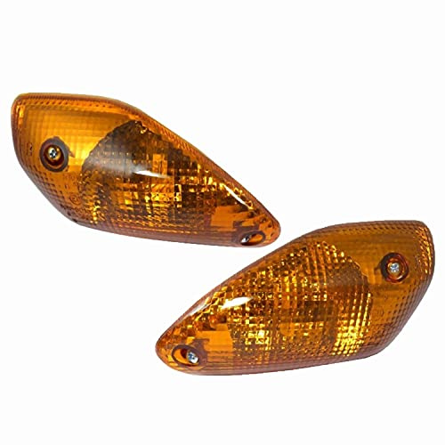 2x Blinkerglas vorne passend für Yamaha YQ50R Aerox YQ50L Aerox Race Replica Rossi Tech3 YQ100