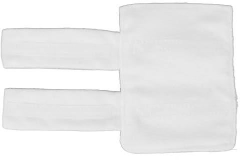 Pacemaker Pillow Soft Prevent Slip Bra Strap Protector Chest Post Surgery Pad for Heart Surgery Recovery (White)