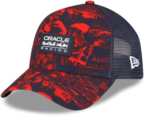 New Era A-Frame Snapback Trucker Cap Austin Red Bull Racing