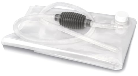 Zipcase Water Storage Bladder, 100 Gallon Heavy Duty Food-Grade Plastic Bag, for Emergency Water Bank, Ideal for Bathtub Water Storage, Camping, Gardening and Agricultural Irrigation.