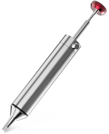 Hsthe Sea All-Metal Vacuum Soldering Extraction Desoldering Pump, High Suction Power, High Temperature Resistant, Perfect Desoldering Tool for Soldering Removal