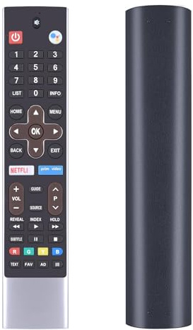 GOUYESHO Mando a Distancia por Voz para TV METZ MUB7001 MUB7011 MTB7000 DS9A63A S9A63A 43MUB7001