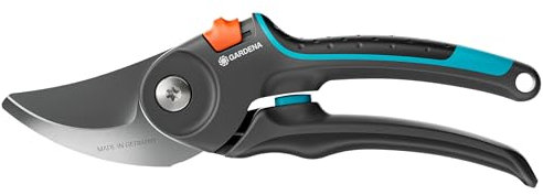 Gardena Secateurs PremiumCut Pro Fresh Wood, Bypass, 24 mm Cutting Diameter, ErgoTec Handle with Soft Grip, Precision-Ground Steel Blades, PowerCoating (12251-20)