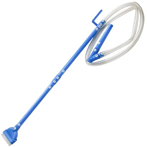 Spa Vacuum for Hot Tub, Handheld Manual Pool Cleaner, Cordless Portable Cleaning Tool for Inflatable Pools, Safe Dirt Sand Water Removal from Bottom of Spas, Tubs Use 87cm/34.25in