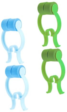 SAFIGLE 4piezas Pinzas Nasales Caseras Para Hemorragias Accesorios Para Tapones De Fijación