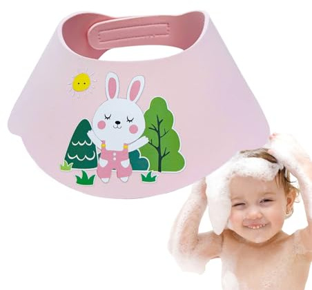 Ranley Visière de douche pour | Bonnet de shampooing pour bébé, couvre-tête réglable et étanche pour les yeux et les oreilles pour les personnes âgées, conservation de l'eau,