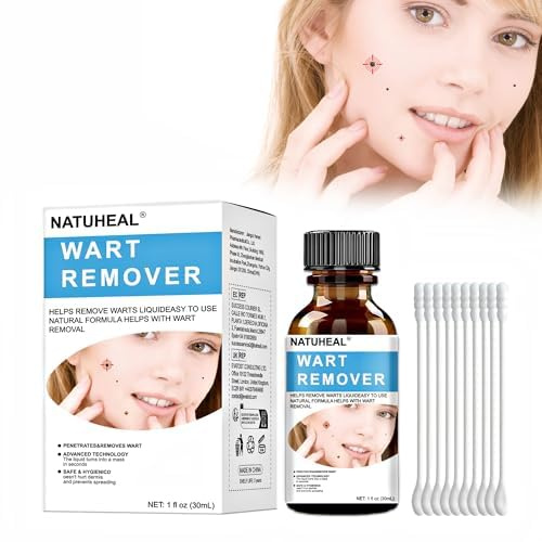 Solución antiverrugas. Adecuado para verrugas plantares, genitales, vulgares, planos, callos y callos. 30 ml