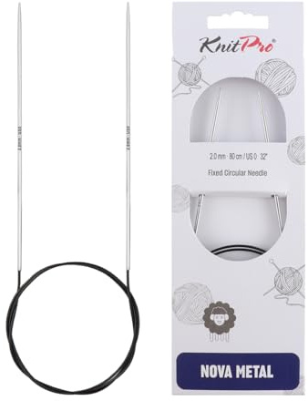 KnitPro - KnitPro Nova (60 cm x 2,00 mm) fasta rundstickor - 1 enhet