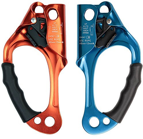 ALPIDEX Handsteigklemmen Set - rechts und Links