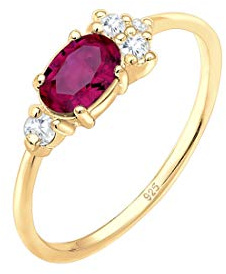 Elli Women's Gold Solitaire Engagement Ring O 0604530418_54
