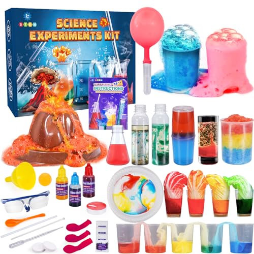 Hapikids Experimentador científico para niños a partir de 6-12 años, STEM Actividades Juguetes Regalos para niños y niñas, juguetes a partir de 5 años, regalo para niños de 6 a 12 años, juego de