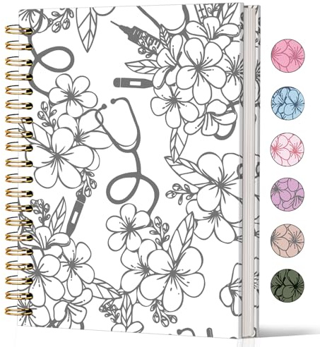 Lacama Nurses Week Gifts Notebook Journal, Nurse Appreciation Gifts Nurse ,Nurse Gifts for Women,Nurse Graduation Gift, Nursing School Supplies, Nurse Essentials for Work, Nursing School Planner A5 Spiral Notebook