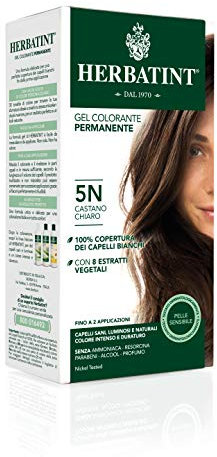 Herbatint 5N Light Chestnut Permanent Herbal Hair Colour Gel 150 ml