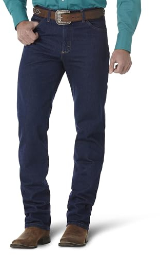 Wrangler Premium Performance Cowboy Cut Regular Fit Jean, Navy, 36W x 36L