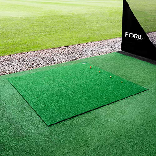 FORB Golf Driving Range Matte – 15mm Golf Kunstrasen – optionaler Gummiunterlage (Matte Nur)