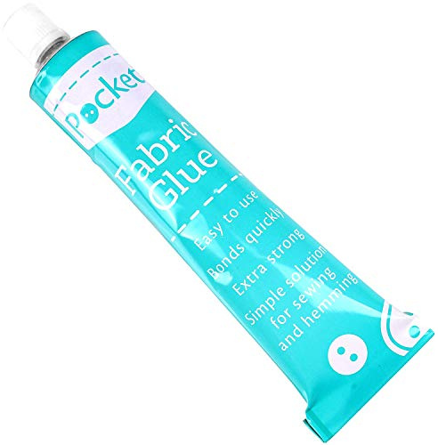 SEW Quick Fabric Glue for Almost All Type Fabrics Extra Strong Adhesive Bonds Quick Machine Washable Dry Cleanable DIY Craft Hemming Patching Soft Toys Card Making