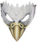 NUOBESTY Überzogene Maskerade Cosplay Maskerade Kostüm Karneval Maske Halbmaske Adler Maske für Kostüm Maskerade Cosplay Party