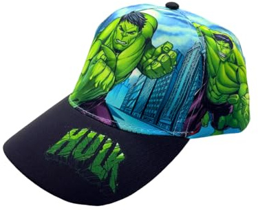ILS I LOVE SHOPPING Chapeau avec visière Garçon/Enfant Casquette de Baseball Réglable pour Avengers Hulk, Paw Pat Hulk, taille unique
