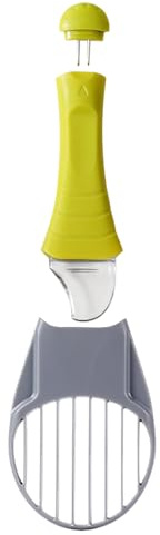 Taglio avvocato | Affettatrice di avocado, tagliafrutta, pelapatate, strumento da cucina multifunzione con presa ergonomica