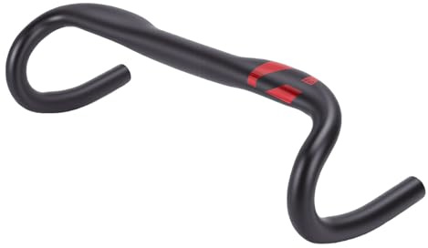 BAFOVY Racerstyre med Bockstyre för Landsvägscykel, Aluminiumlegering, Ergonomisk Design, Lättvikt, Integrerad Kabeldragning, 31,8 Mm Diameter, 420 Mm Längd, för Landsvägsracercyk